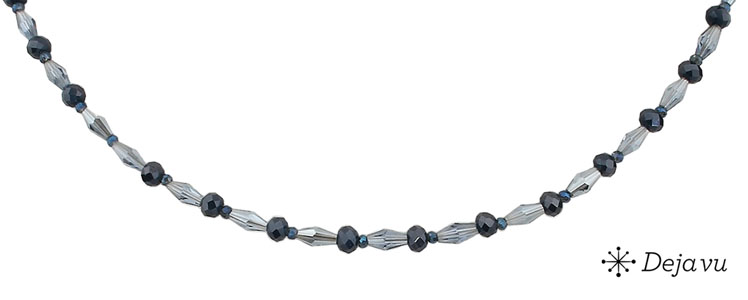 Deja vu Necklace, necklaces, blue-turquoise, N 298-4