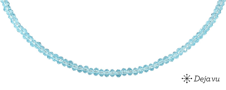 Deja vu Collier, Colliers, blau-t�rkis, N 310-1