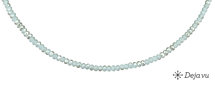 Deja vu Collier, Colliers, blau-t�rkis, N 310-2