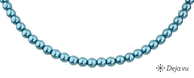 Deja vu Collier, Colliers, blau-t�rkis, N 314