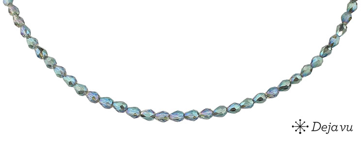 Deja vu Collier, Colliers, blau-t�rkis, N 316-2