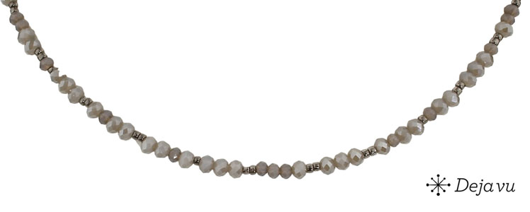 Deja vu Necklace, necklaces, black-grey-silver, N 320-1