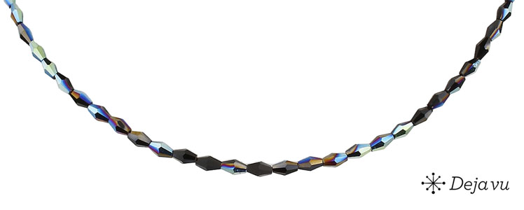 Deja vu Collier, Colliers, blau-t�rkis, N 326-2