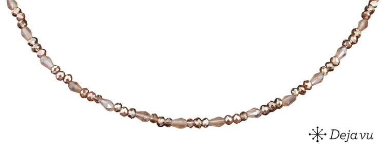 Deja vu Necklace, necklaces, purple-pink, N 328-5