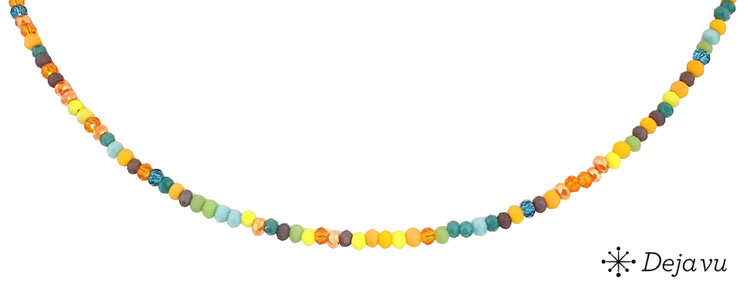 Deja vu Necklace, necklaces, blue-turquoise, N 330-4