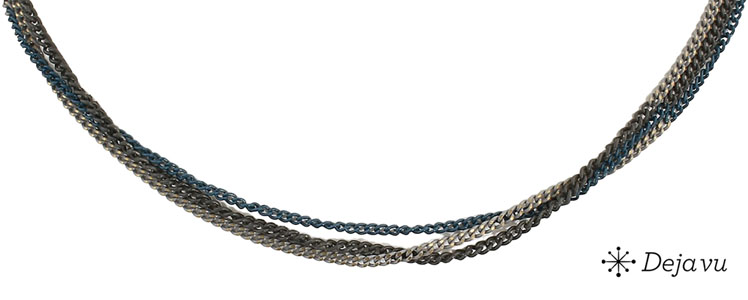 Deja vu Necklace, necklaces, blue-turquoise, N 340-5