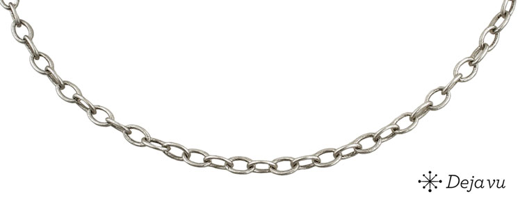 Deja vu Necklace, necklaces, black-grey-silver, N 346-3