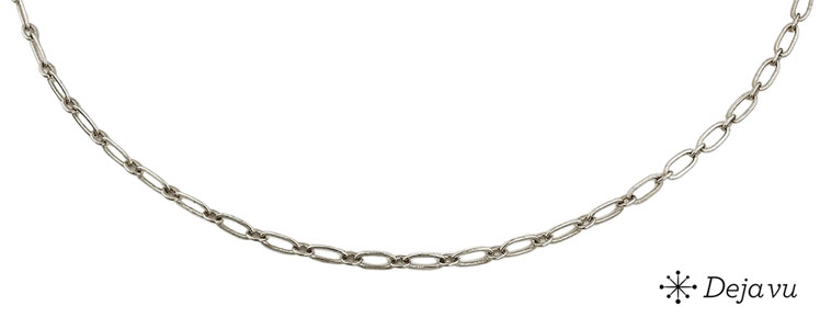 Deja vu Necklace, necklaces, black-grey-silver, N 352-1