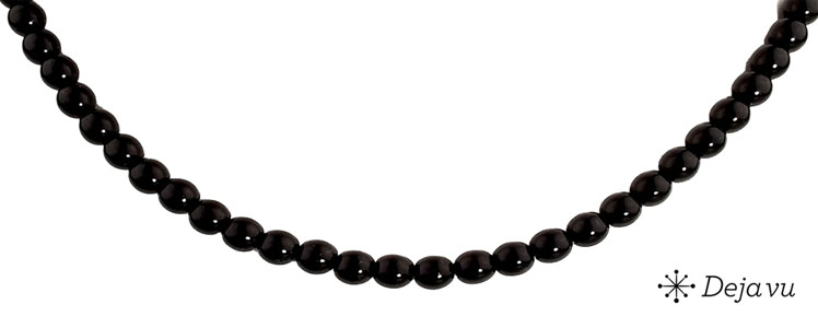 Deja vu Necklace, necklaces, black-grey-silver, N 36-3