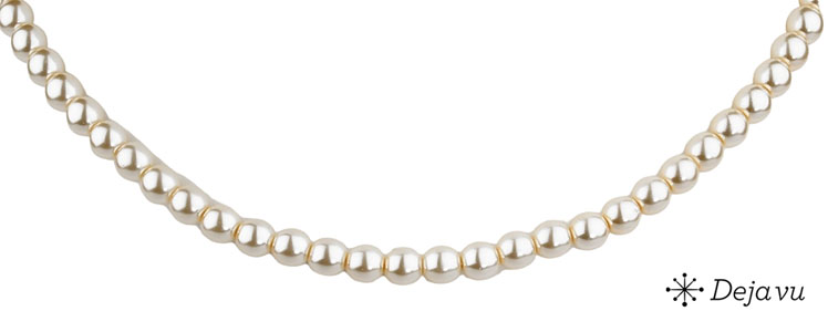 Deja vu Necklace, necklaces, brown-gold, N 370
