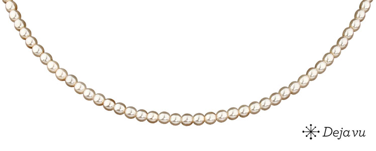 Deja vu Necklace, necklaces, brown-gold, N 376