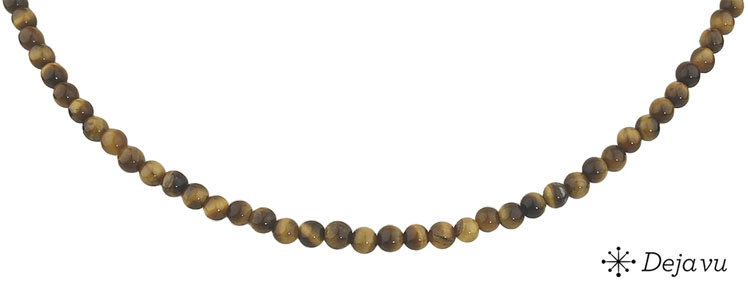 Deja vu Necklace, necklaces, brown-gold, N 382