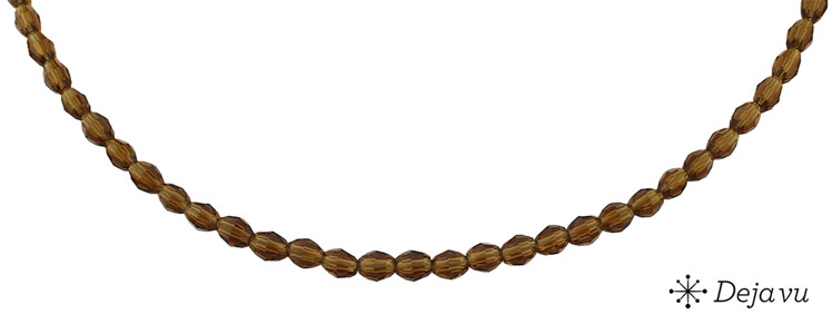 Deja vu Necklace, necklaces, red-orange, N 390-1