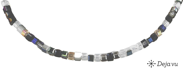 Deja vu Necklace, necklaces, blue-turquoise, N 390-4