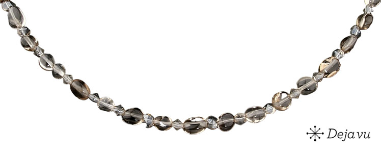 Deja vu Necklace, necklaces, brown-gold, N 398-4