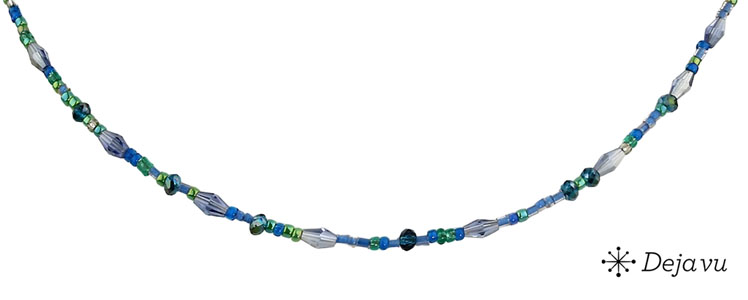 Deja vu Necklace, necklaces, blue-turquoise, N 400-5