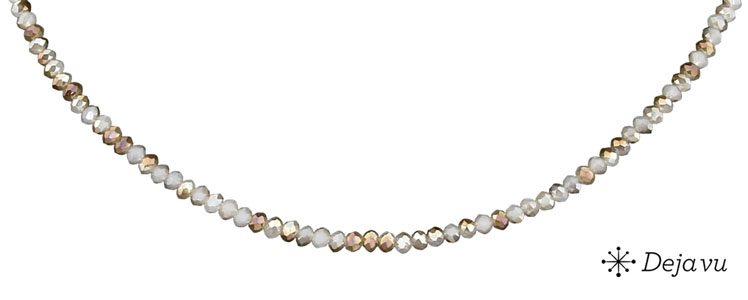 Deja vu Necklace, necklaces, black-grey-silver, N 402-3