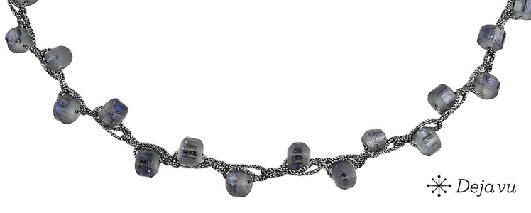 Deja vu Necklace, necklaces, blue-turquoise, N 406-3