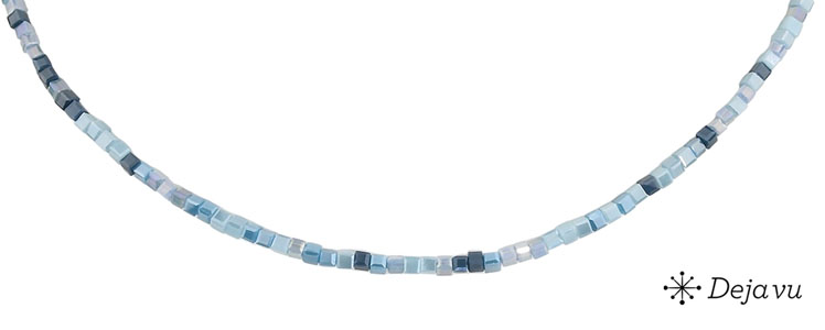 Deja vu Necklace, necklaces, blue-turquoise, N 410-4