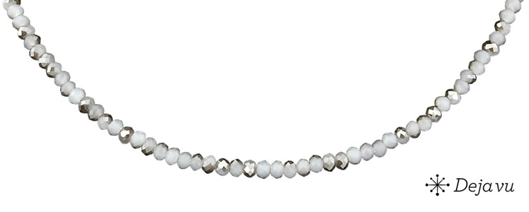 Deja vu Necklace, necklaces, black-grey-silver, N 430-2