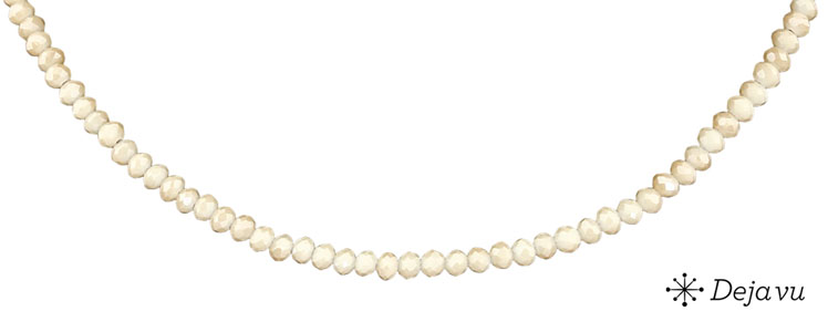 Deja vu Necklace, necklaces, brown-gold, N 442-3