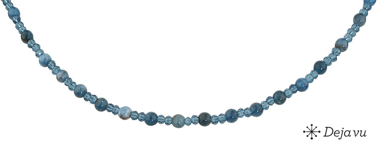Deja vu Necklace, necklaces, blue-turquoise, N 444-3