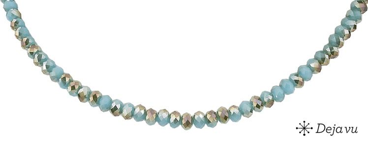 Deja vu Collier, Colliers, blau-t�rkis, N 448-1