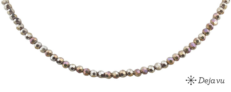 Deja vu Collier, Colliers, blau-t�rkis, N 44-2