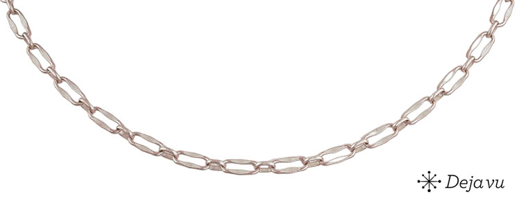 Deja vu Necklace, necklaces, purple-pink, N 456-1, silver rose