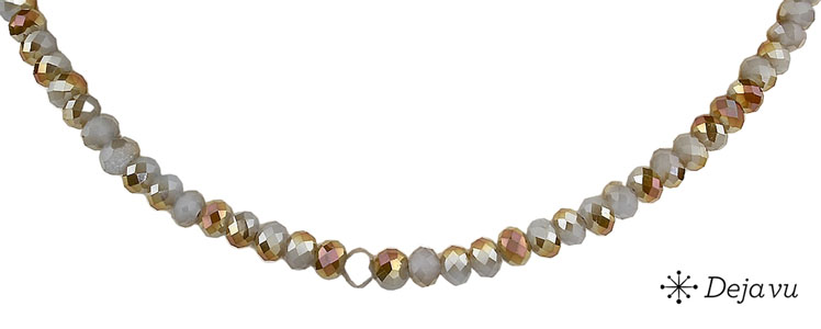 Deja vu Collier, Colliers, blau-t�rkis, N 460-1