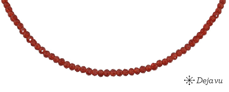 Deja vu Collier, Colliers, rot-orange, N 470-2