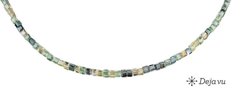 Deja vu Necklace, necklaces, blue-turquoise, N 506-3