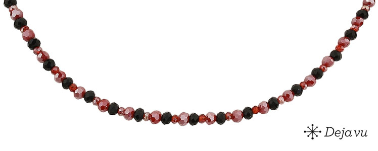 Deja vu Necklace, necklaces, purple-pink, N 514-3