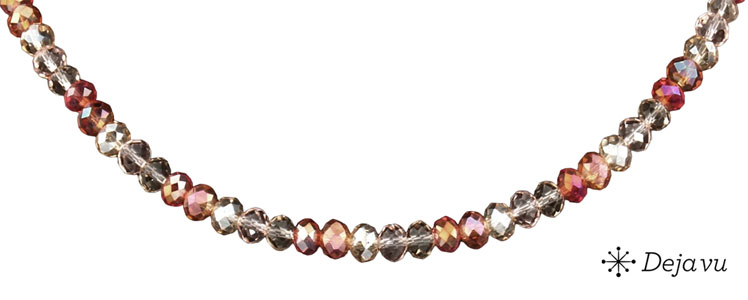 Deja vu Collier, Colliers, rot-orange, N 522-2