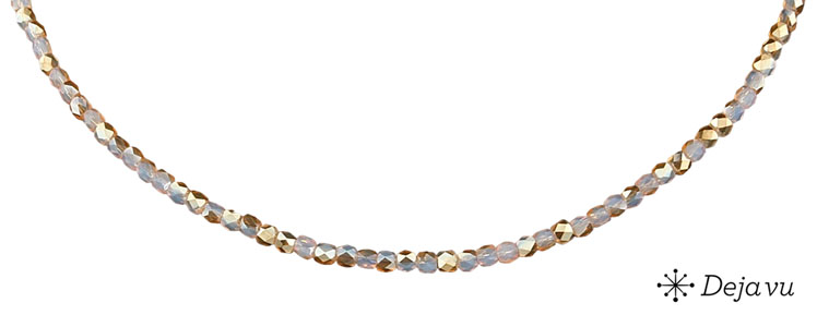 Deja vu Necklace, necklaces, purple-pink, N 534-2