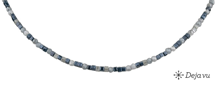 Deja vu Collier, Colliers, blau-t�rkis, N 540-2