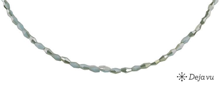 Deja vu Collier, Colliers, blau-t�rkis, N 542-2