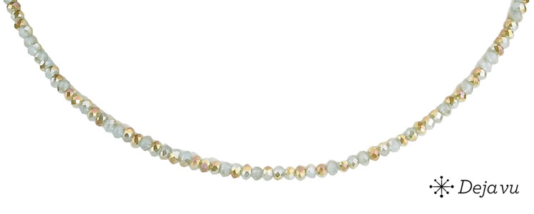 Deja vu Collier, Colliers, blau-t�rkis, N 544-3