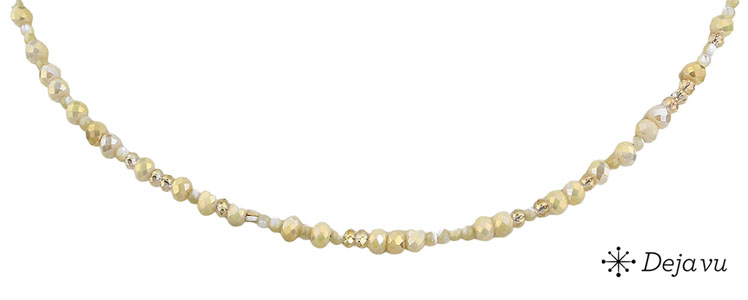 Deja vu Necklace, necklaces, brown-gold, N 544-5