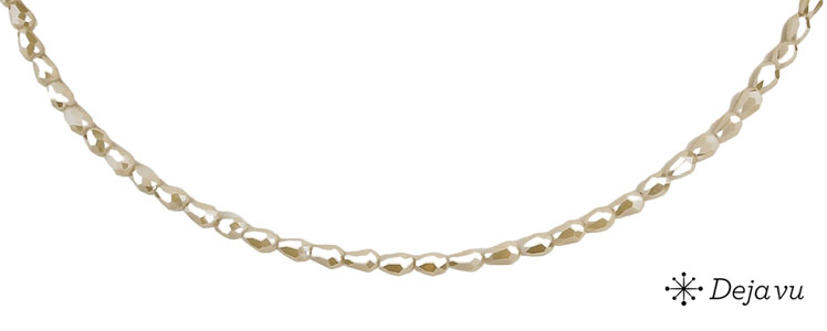 Deja vu Necklace, necklaces, brown-gold, N 558-2