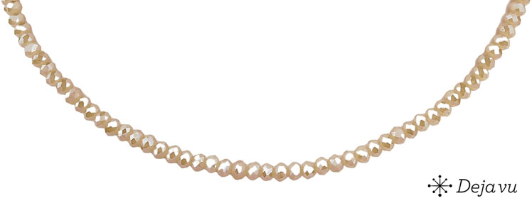 Deja vu Necklace, necklaces, brown-gold, N 558-3