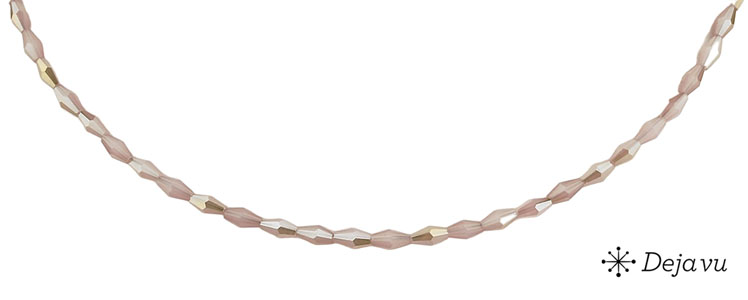 Deja vu Necklace, necklaces, purple-pink, N 560-2