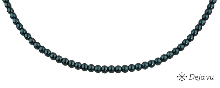 Deja vu Necklace, necklaces, green-yellow, N 564-2, dark green