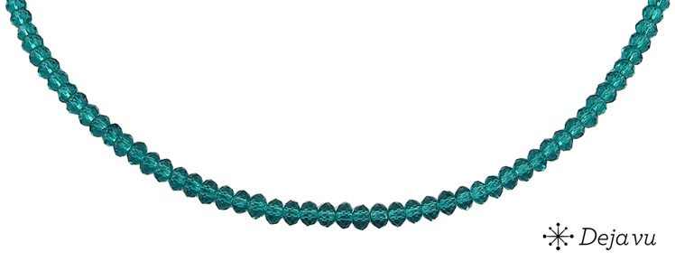 Deja vu Necklace, necklaces, blue-turquoise, N 568-2