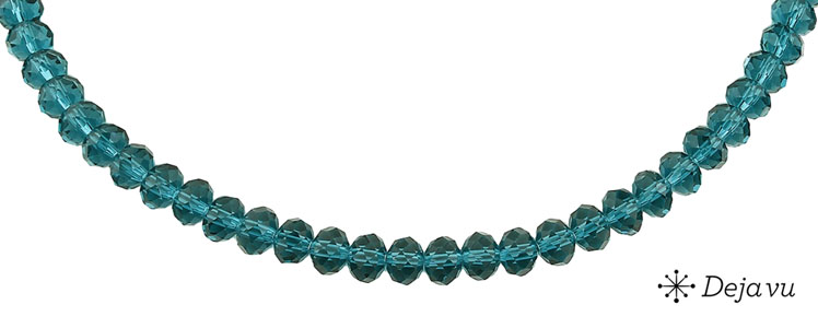 Deja vu Necklace, necklaces, blue-turquoise, N 574