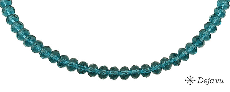 Deja vu Collier, Colliers, blau-t�rkis, N 574