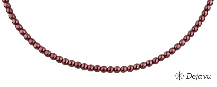 Deja vu Collier, Colliers, lila-rosa, N 582-2, magenta