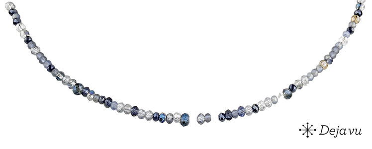 Deja vu Necklace, necklaces, blue-turquoise, N 588-4