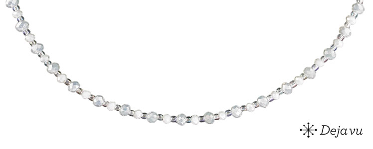 Deja vu Necklace, necklaces, black-grey-silver, N 58-1