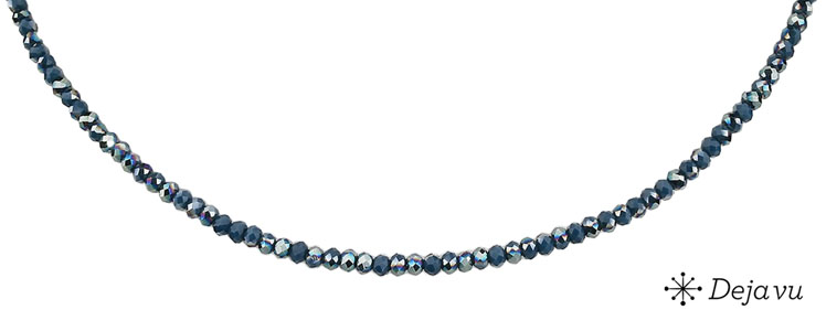 Deja vu Collier, Colliers, blau-t�rkis, N 590-1